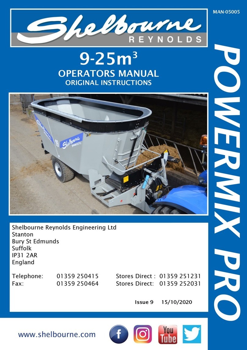 Shelbourne Reynolds Powermix Pro Express User manual