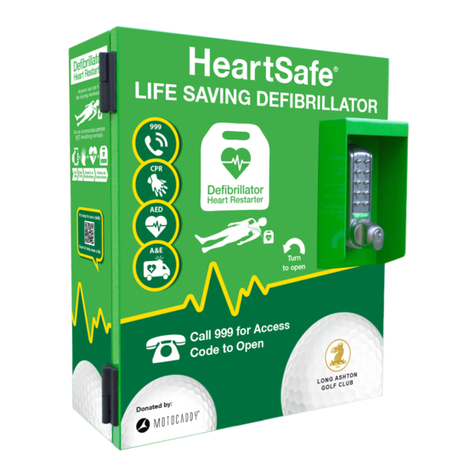 AED Locator HeartSafe quick start guide