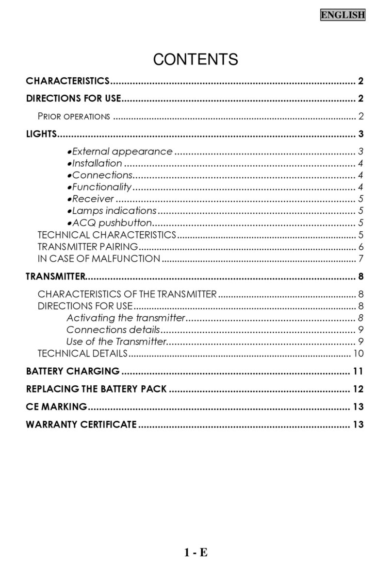 VAREL RXFM6 manual