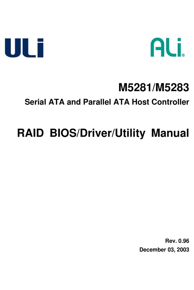 ULi ALi M5281 manual