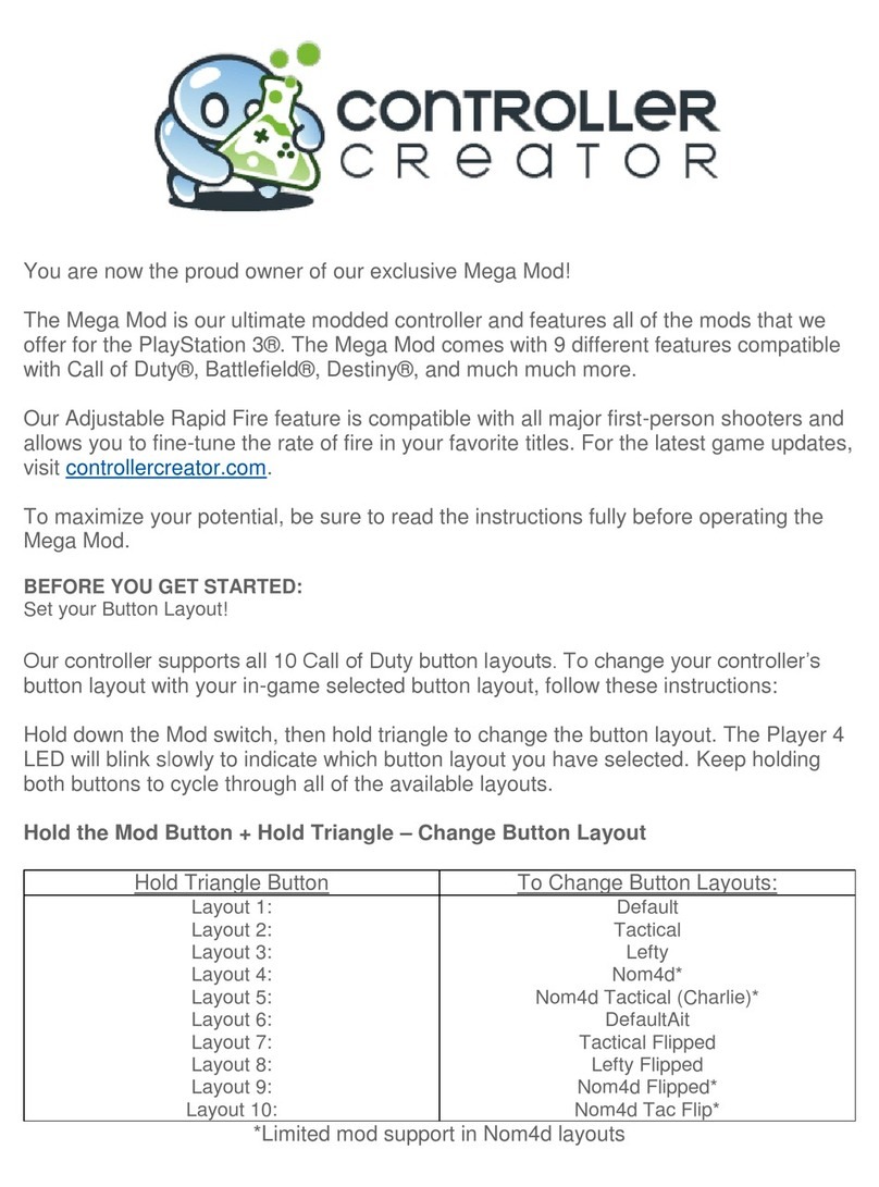 Controller Creator Mega Mod manual