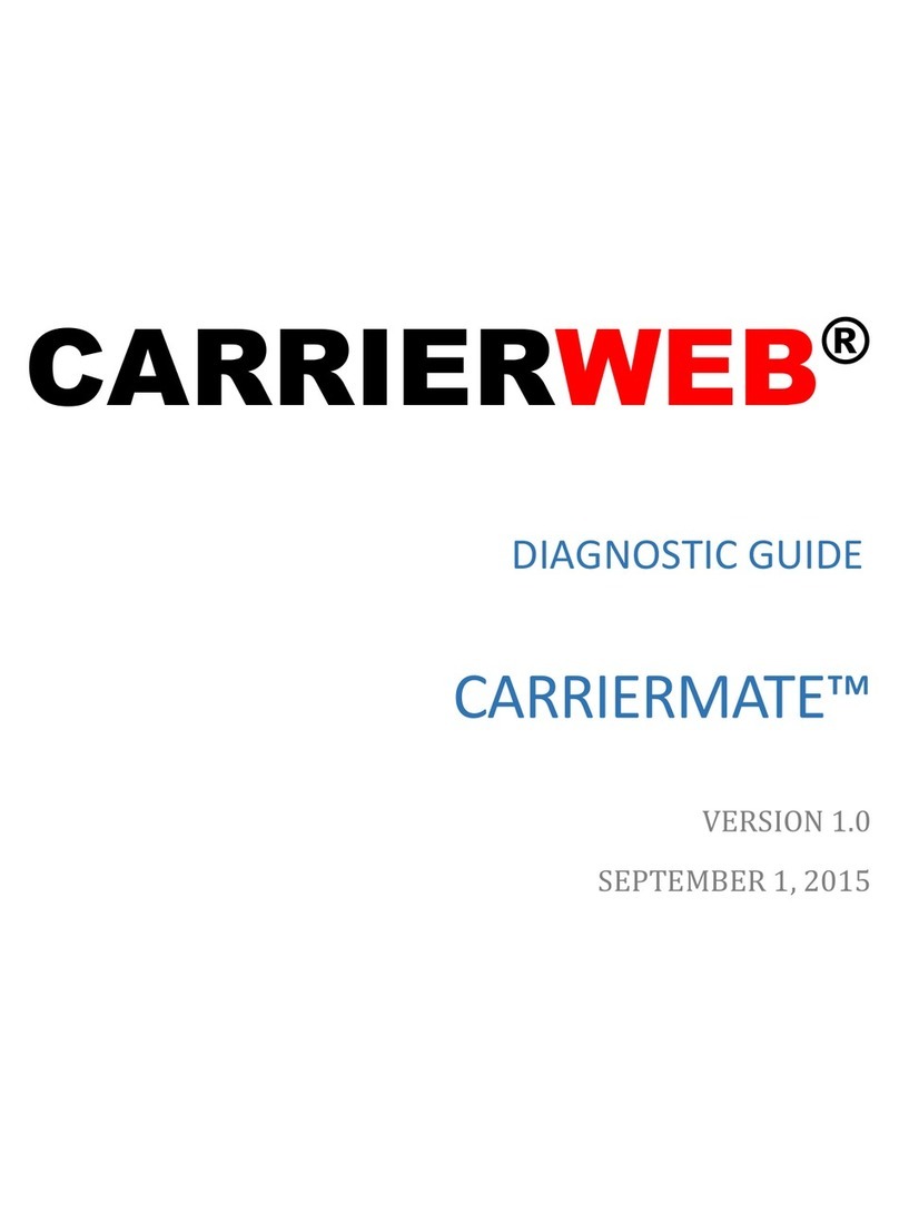carrierweb CARRIERMATE Diagnostics guide