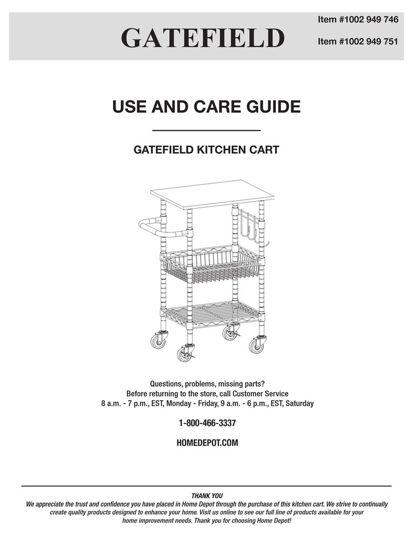 Gatefield 1002 949 746 Use and care guide Gatefield 1002 949 746 Use and care guide