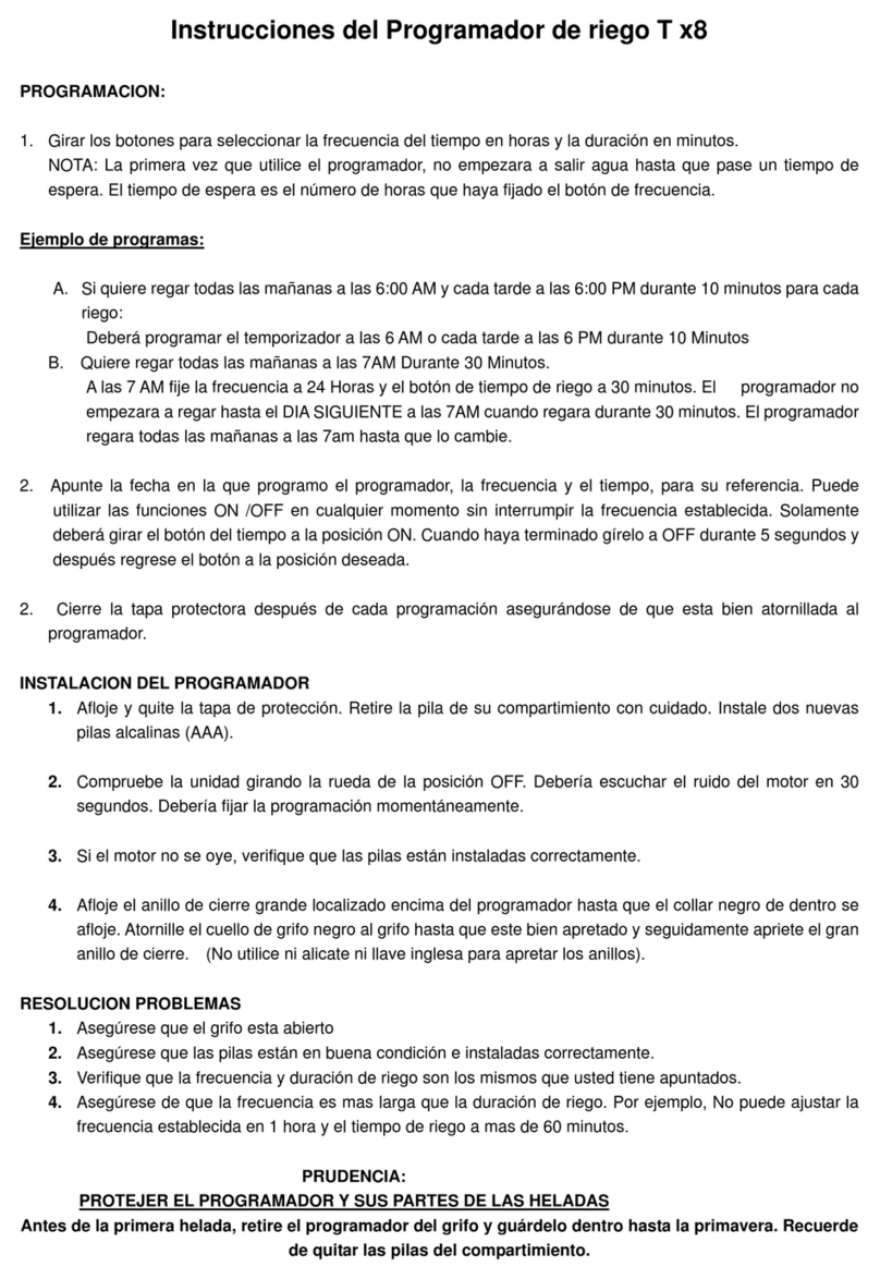 Iberica del Calor TX8 instructions