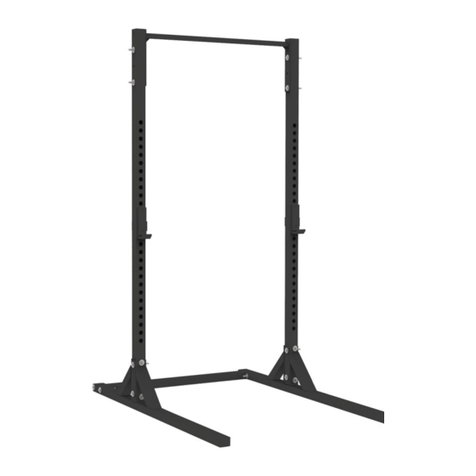 X Training Equipment X-2 SQUAT STAND Assembly guide