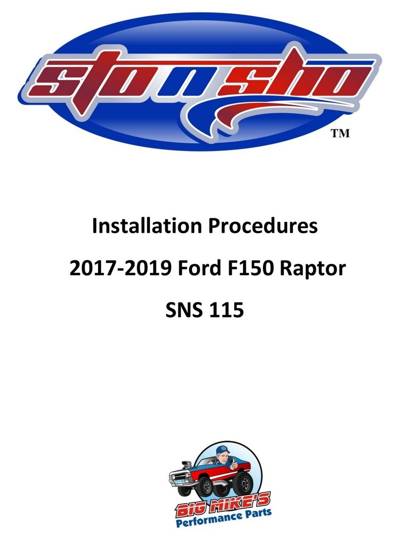 STO N SHO SNS 115 Reference guide