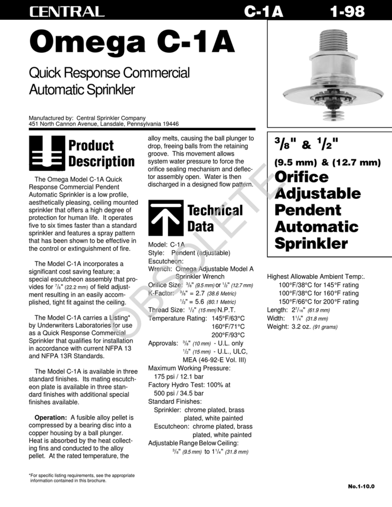 CENTRAL Omega C-1A manual