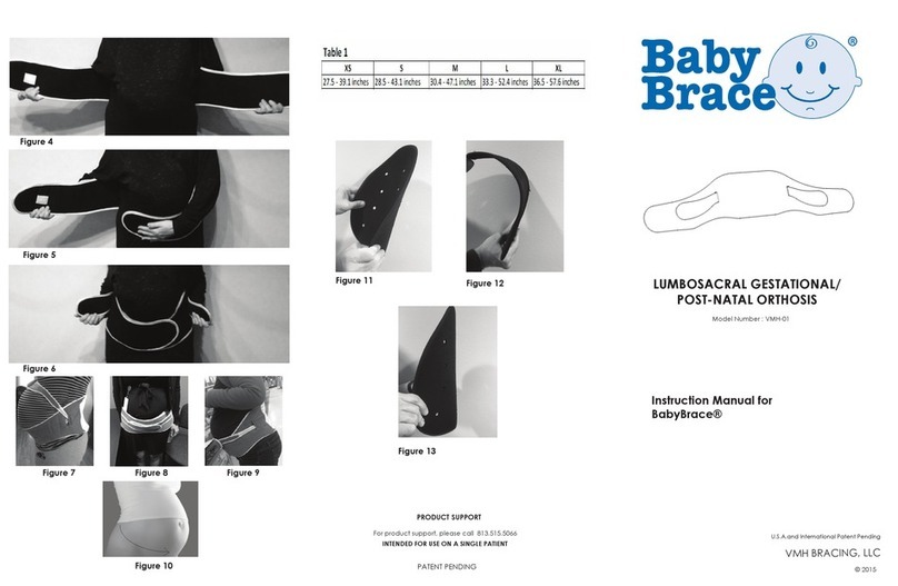 BabyBrace VMH-01 instruction manual