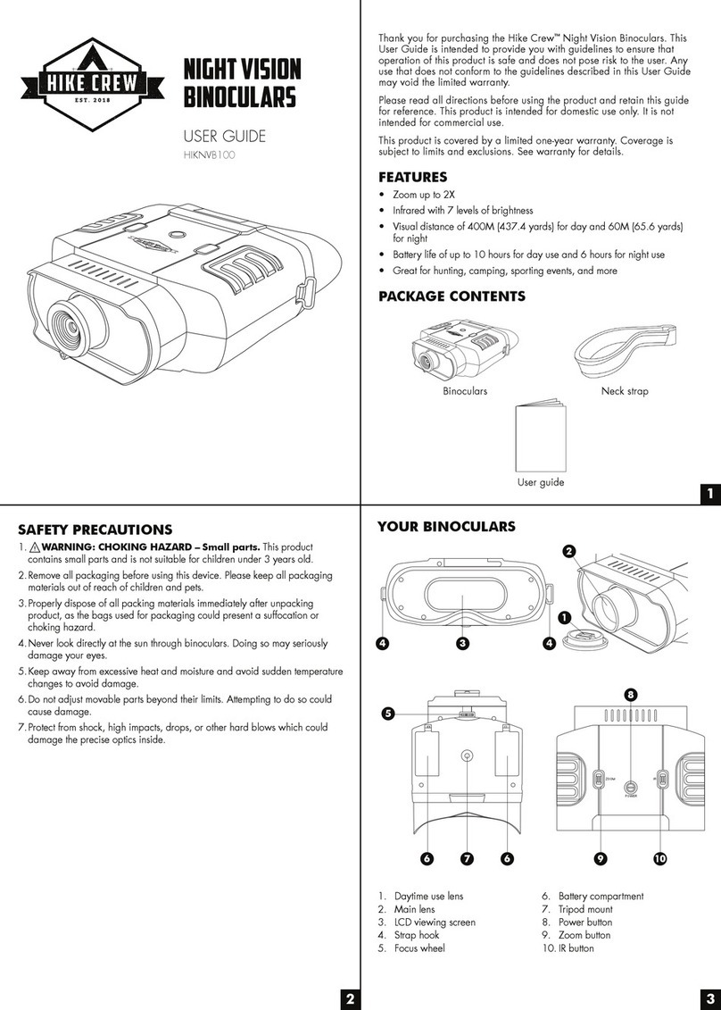 HIKE CREW HIKNVB100 User manual
