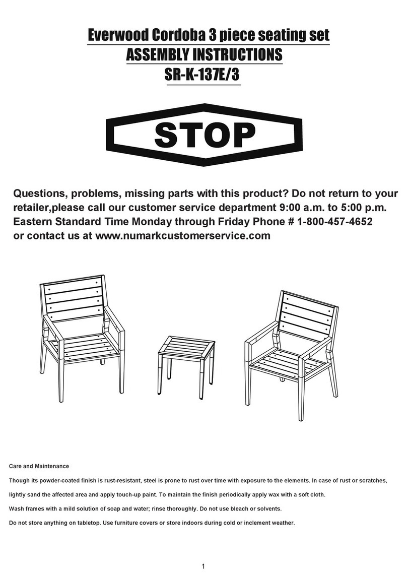 Everwood Cordoba Assembly instructions