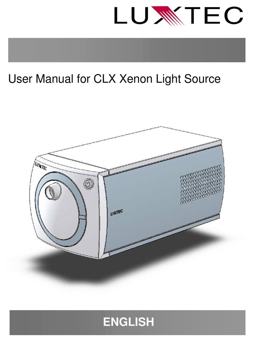 LUXTEC CLX user manual