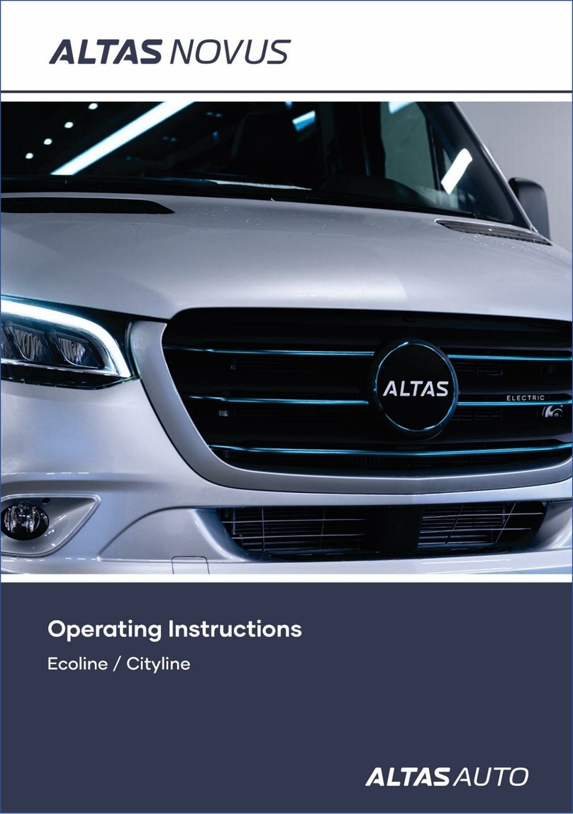 ALTAS AUTO NOVUS Ecoline operating instructions