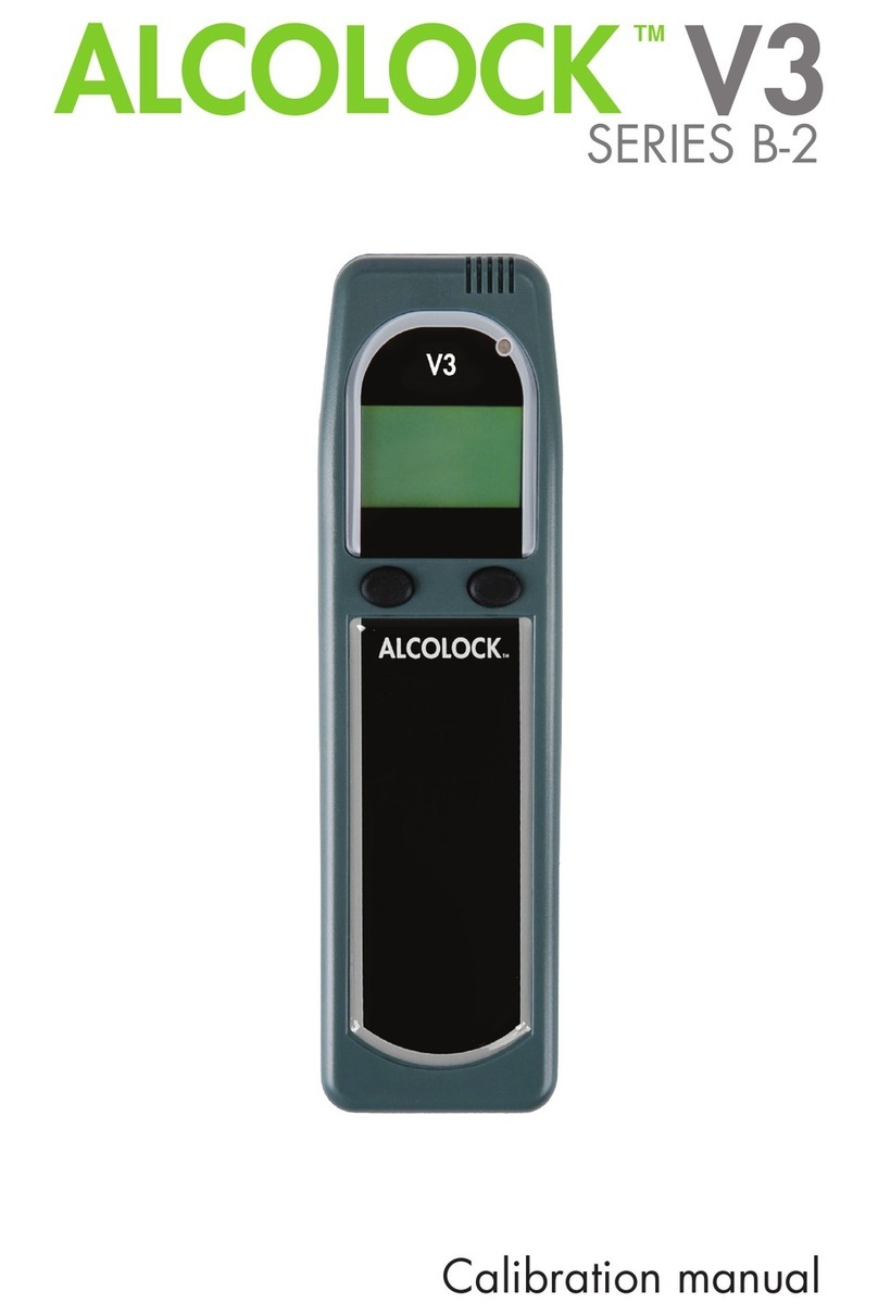 ACS ALCOLOCK V3 B-2 WI-FI Series Calibration manual
