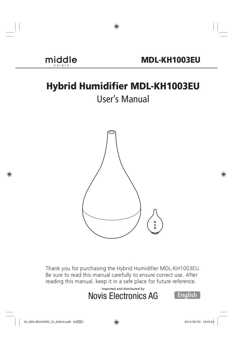 middle colors MDL-KH1003EU user manual