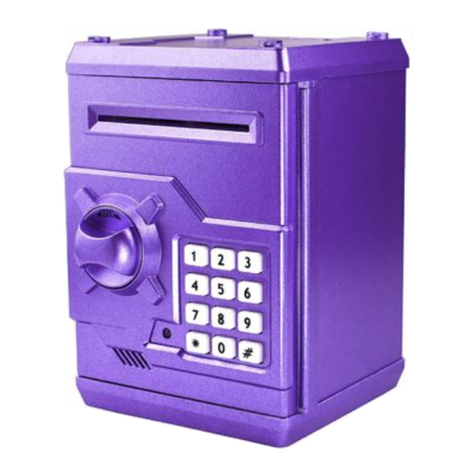 HUSAN MONEY SAFE quick start guide