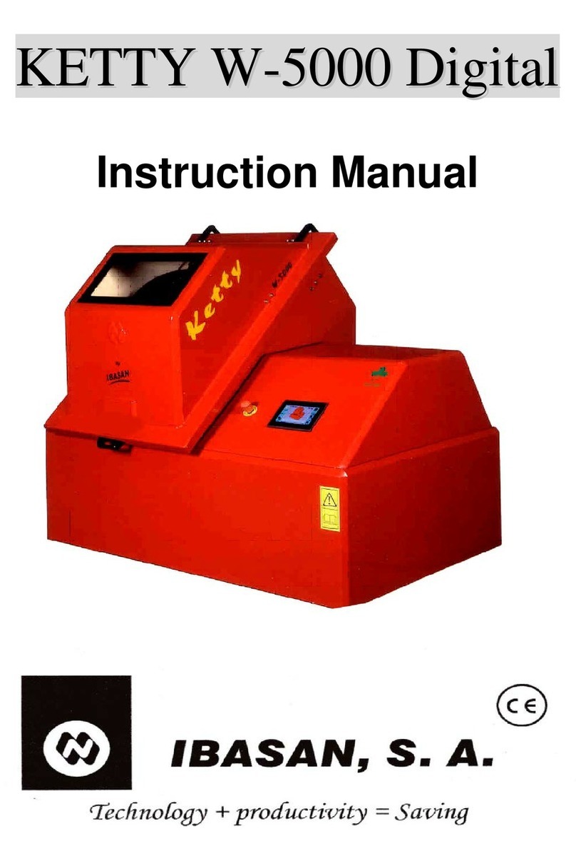 Ibasan KETTY W-5000 Digital instruction manual