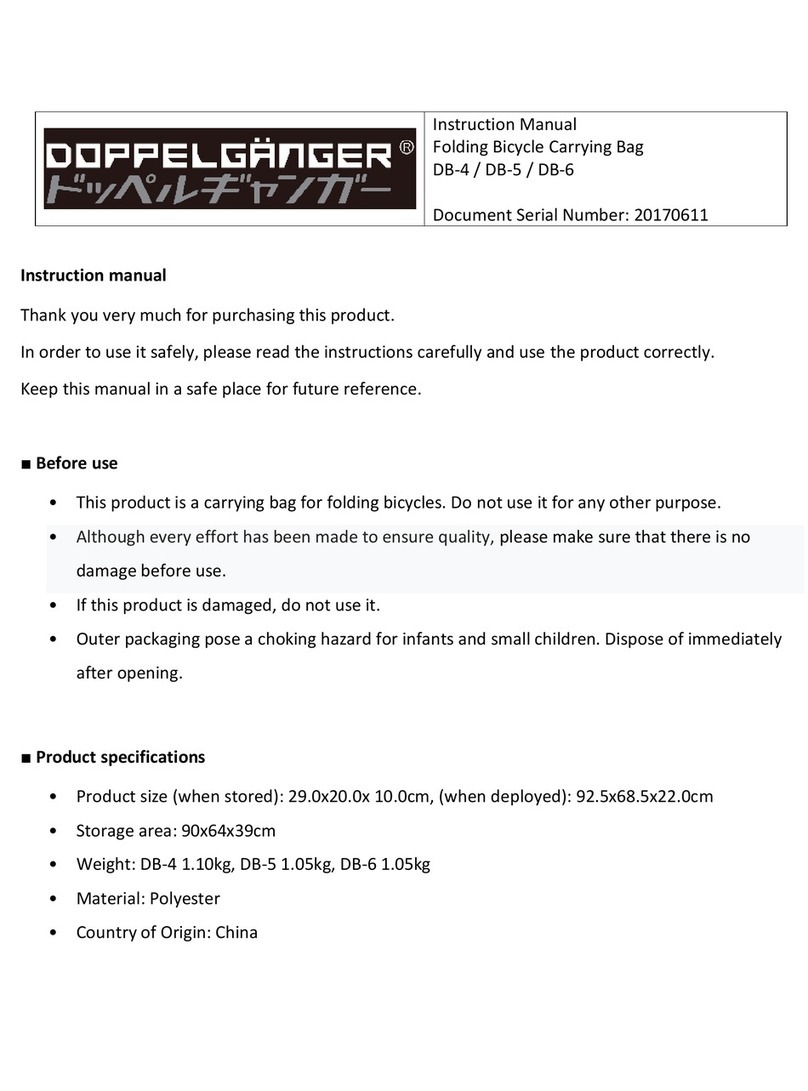 DOPPELGANGER DB-4 instruction manual