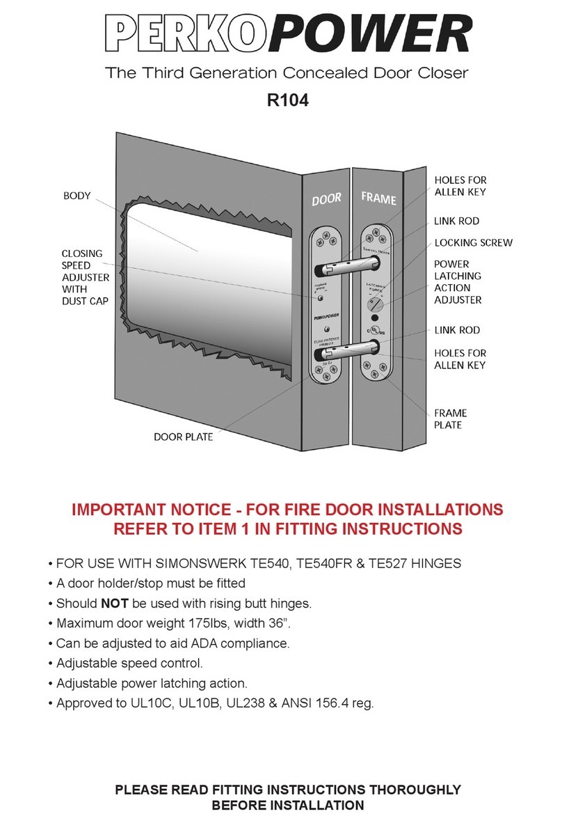 Perko Power R104 User manual
