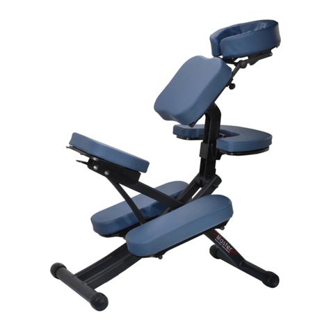 Master massage equipment Rio instruction manual