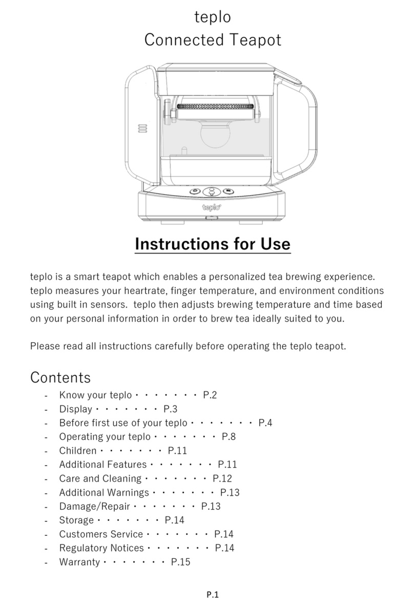 Teplo T002 Instructions for use