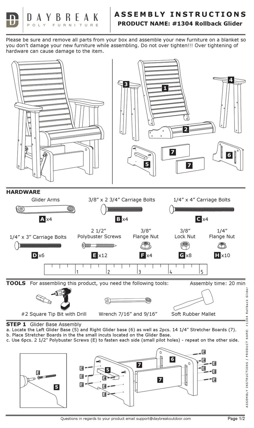 Daybreak 1304 User manual