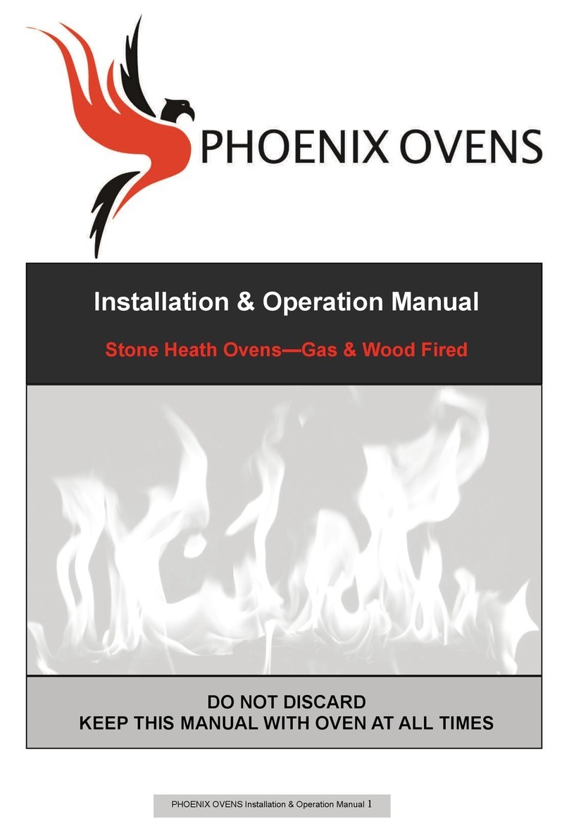 Phoenix Ovens Flametree Installation & operation manual