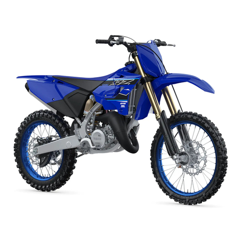 Yamaha YZ125X 2021 Owner's service manual