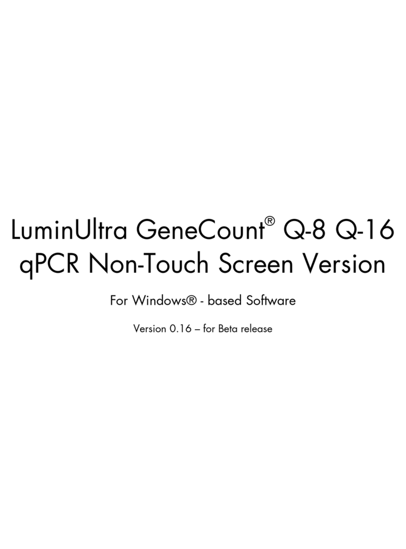 LuminUltra GeneCount Q-8 manual