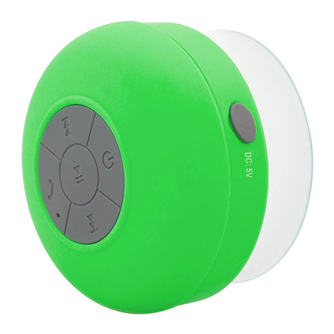Aconic SHOWER SPEAKER Quick start quide