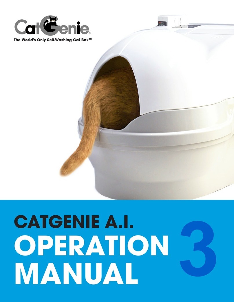 CatGenie A.I. Operation manual