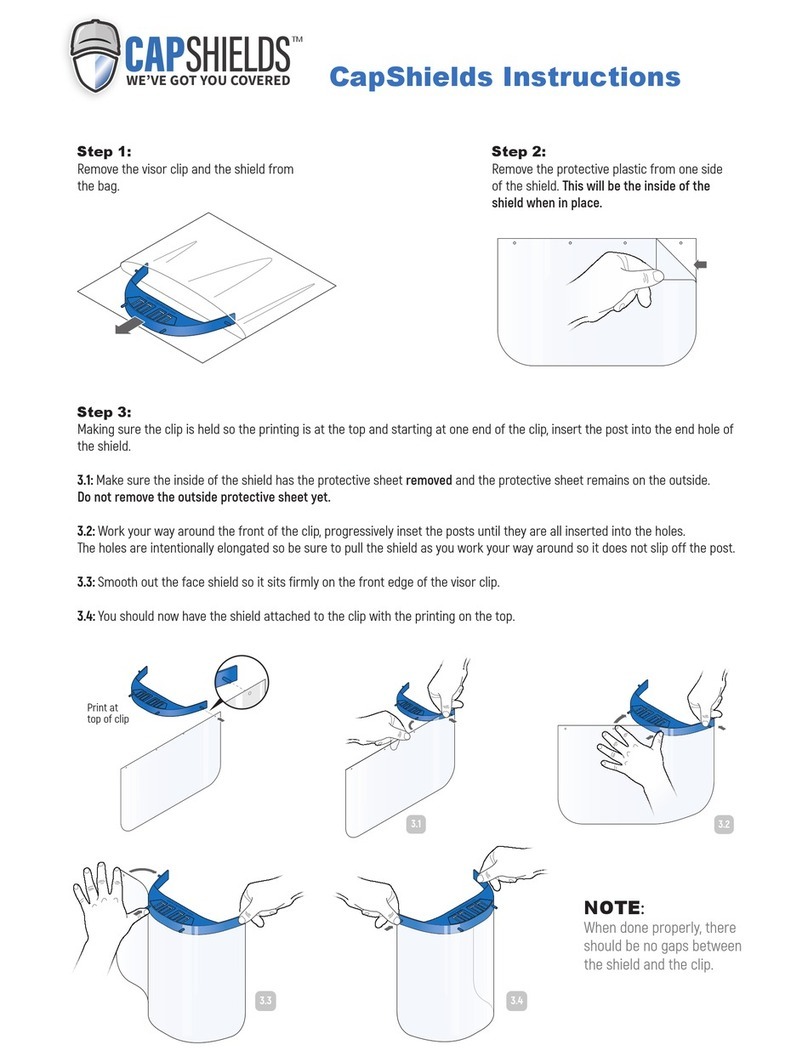 CapShields CV0010-1 instructions