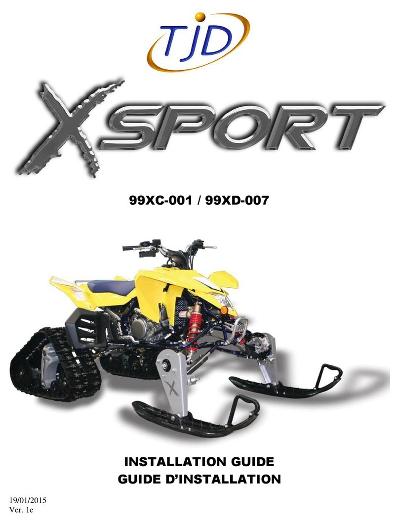 TJD Xsport 99XC-001 installation guide