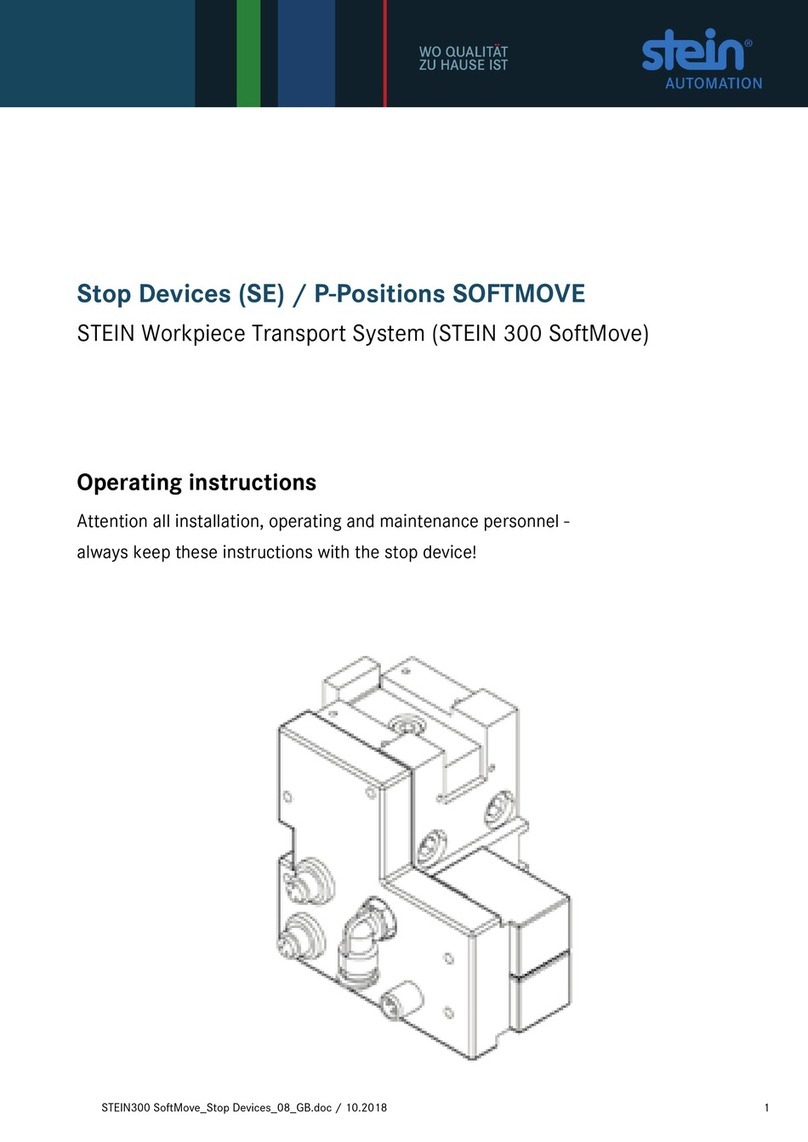 STEIN Automation 300 SoftMove operating instructions