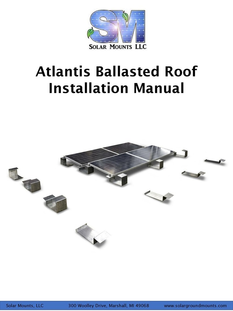 Solar Mounts Atlantis installation manual Solar Mounts Atlantis installation manual