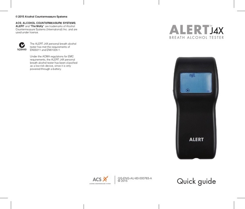 ACS ALERT J4X User manual