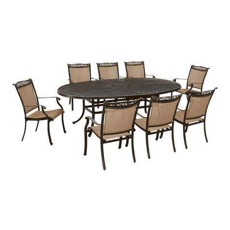 Hanover Fontana FNTDN9PCOV User manual