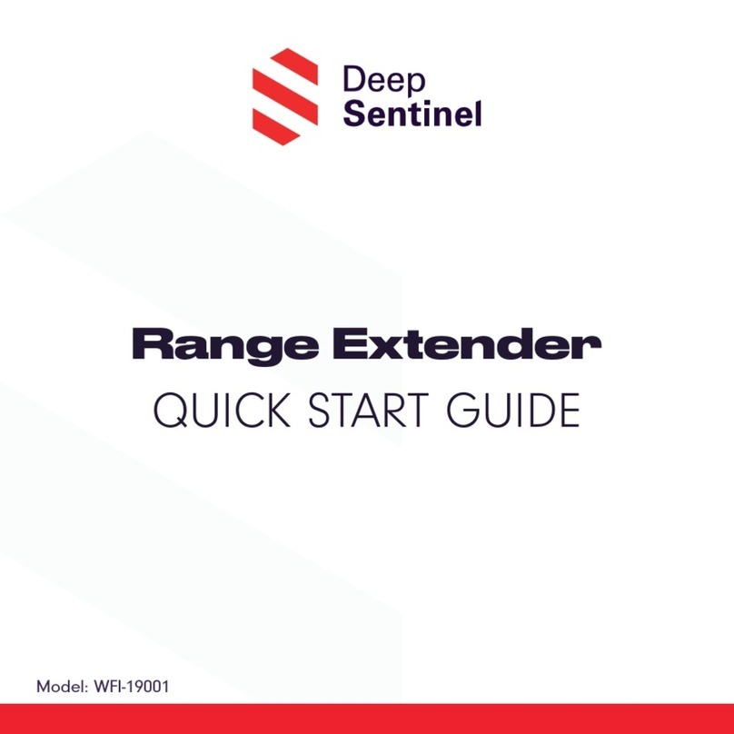 Deep Sentinel WFI-19001 quick start guide