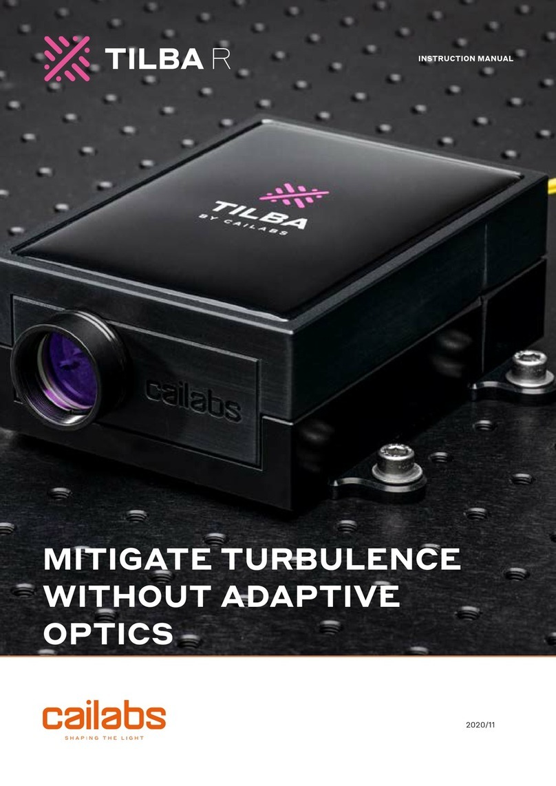 Cailabs Tilba R instruction manual