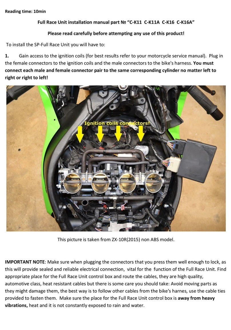 Shift Power C-K11 User manual