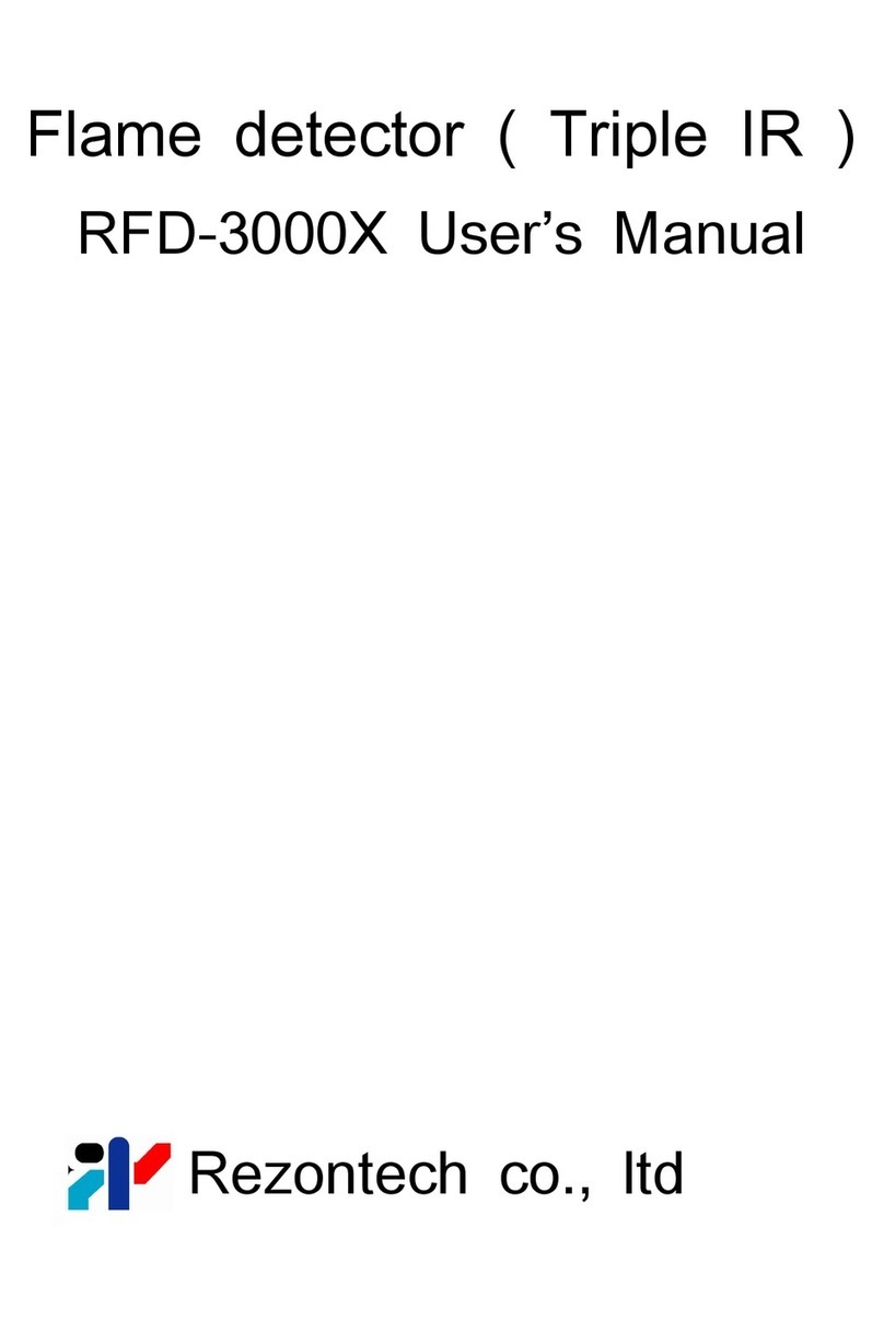 Rezontech RFD-3000X User manual