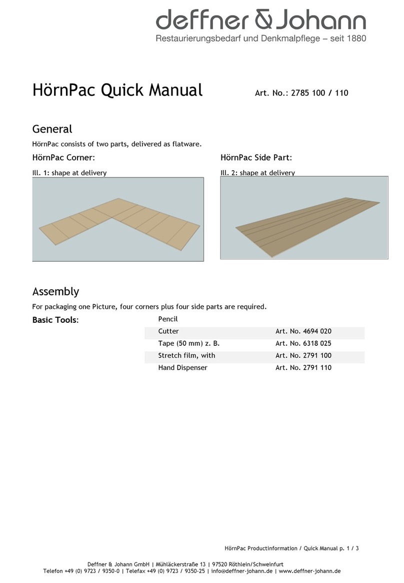 deffner & Johann HornPac Quick manual deffner & Johann HornPac Quick manual