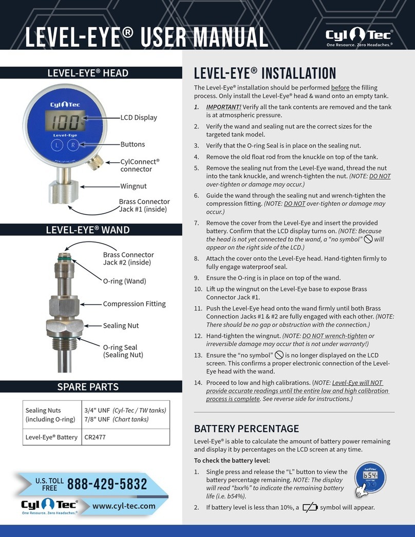 Cyl-Tec Level-Eye user manual