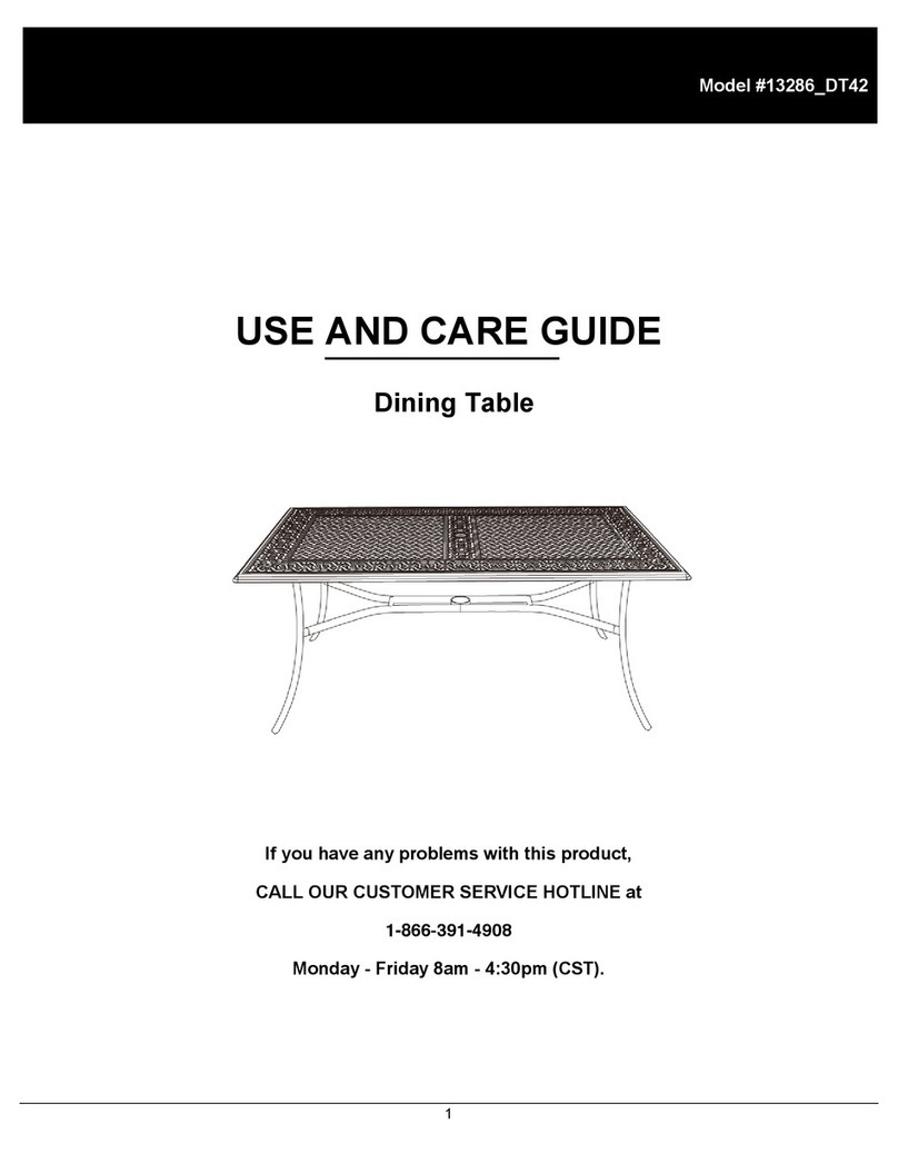 Hanover 13286 DT42 Use and care guide