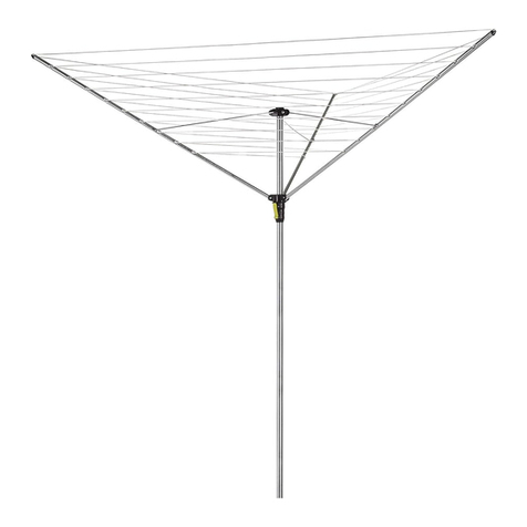 Breeze Dryer Multi Folding Frame Clothesline (3 in 1) quick start guide