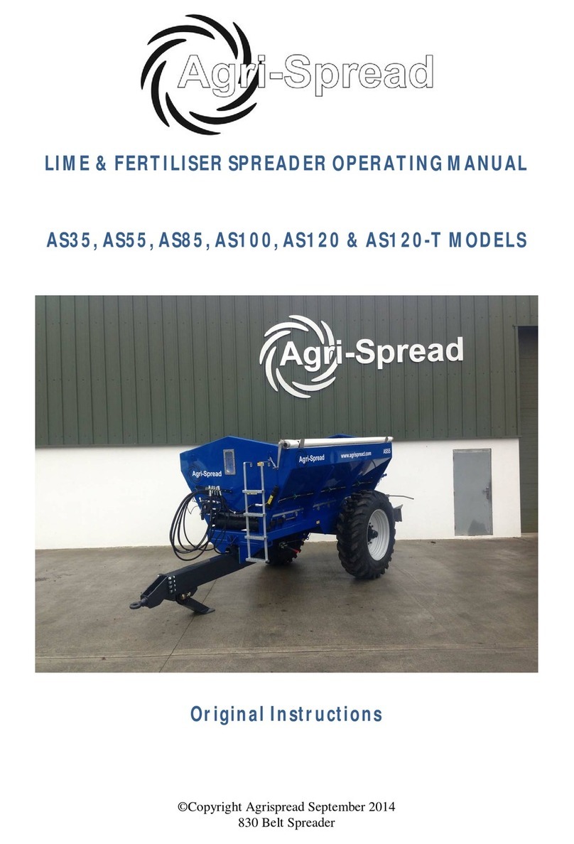 Agri-Spread AS35 operating manual Agri-Spread AS35 operating manual
