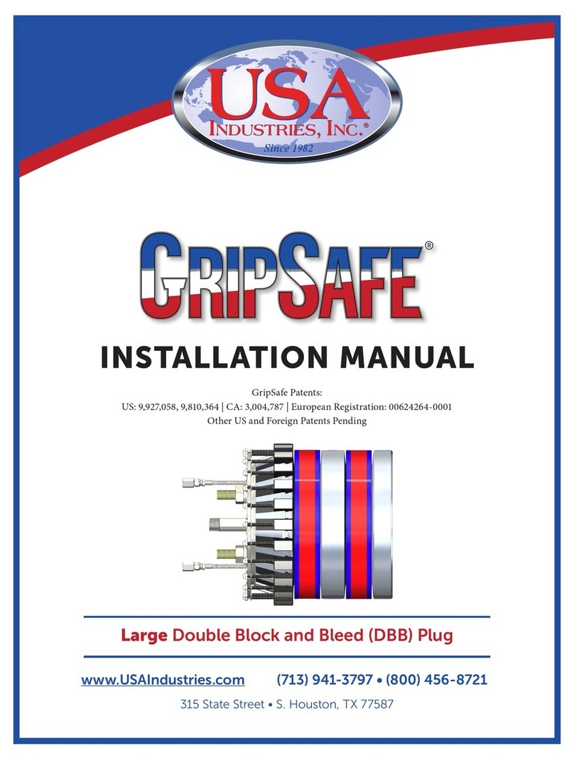 USA Industries GripSafe installation manual