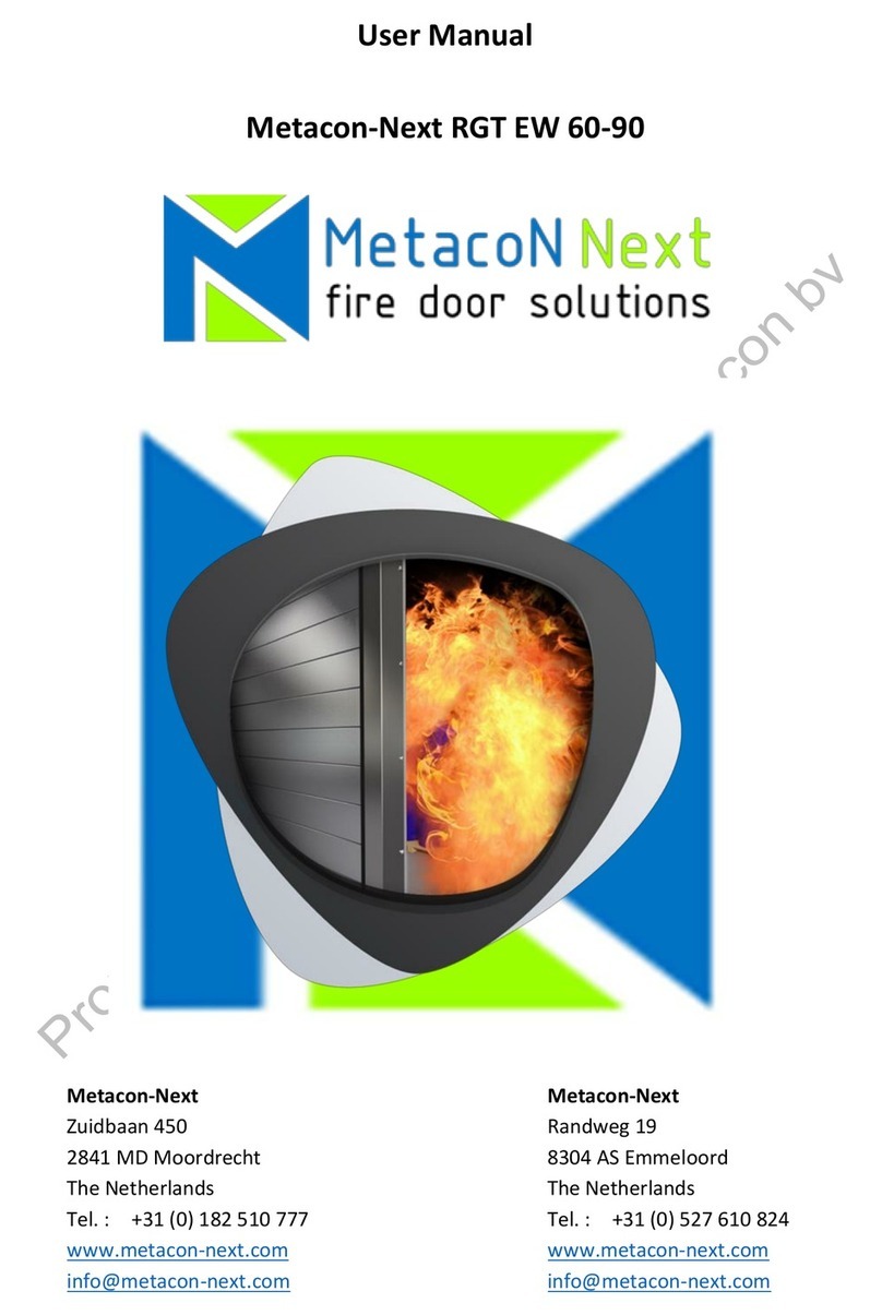 Metacon-Next RGT EW 60-90 user manual