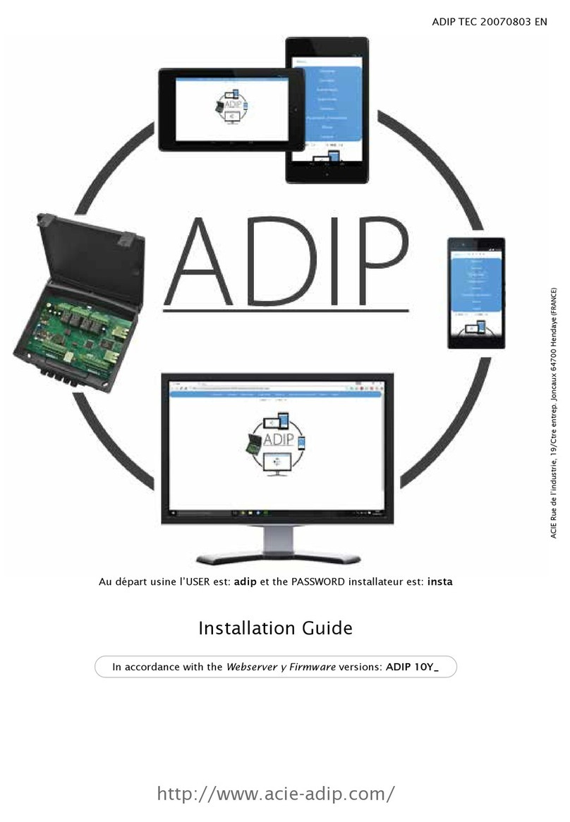 ACIE ADIP installation guide