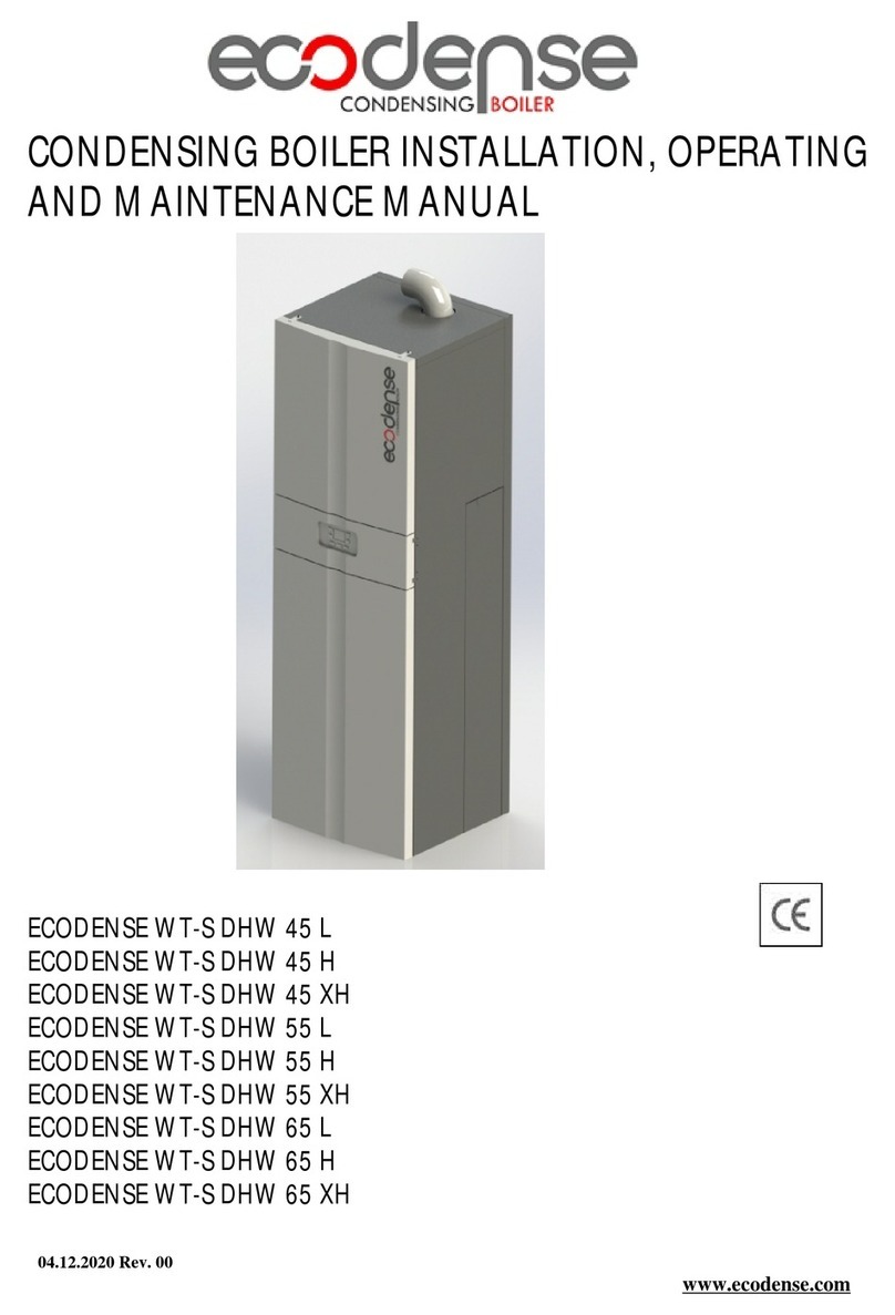 Ecodense WT-S DHW 45 L Installation, operating and maintenance manual