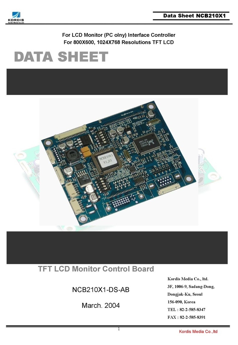 Kordis NCB210X1-DS-AB datasheet